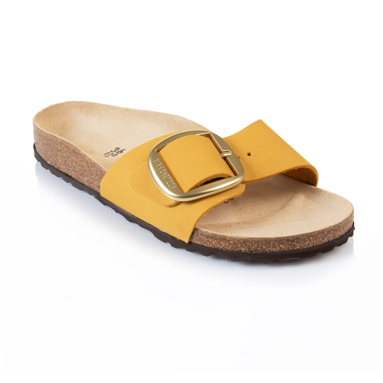 madrid big buckle slide sandal