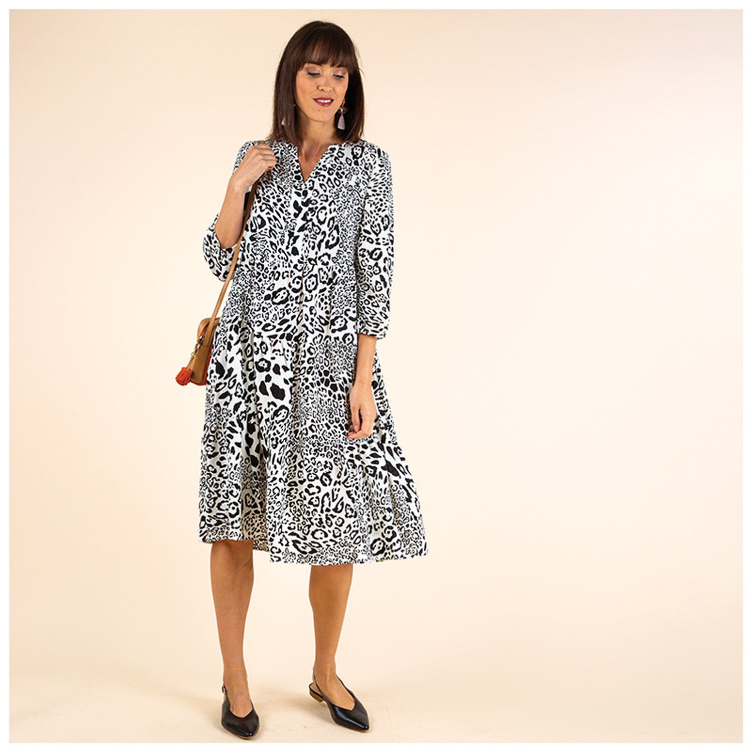 Leopard Print Tiered Dress Best Sale, UP TO 69% OFF | www 