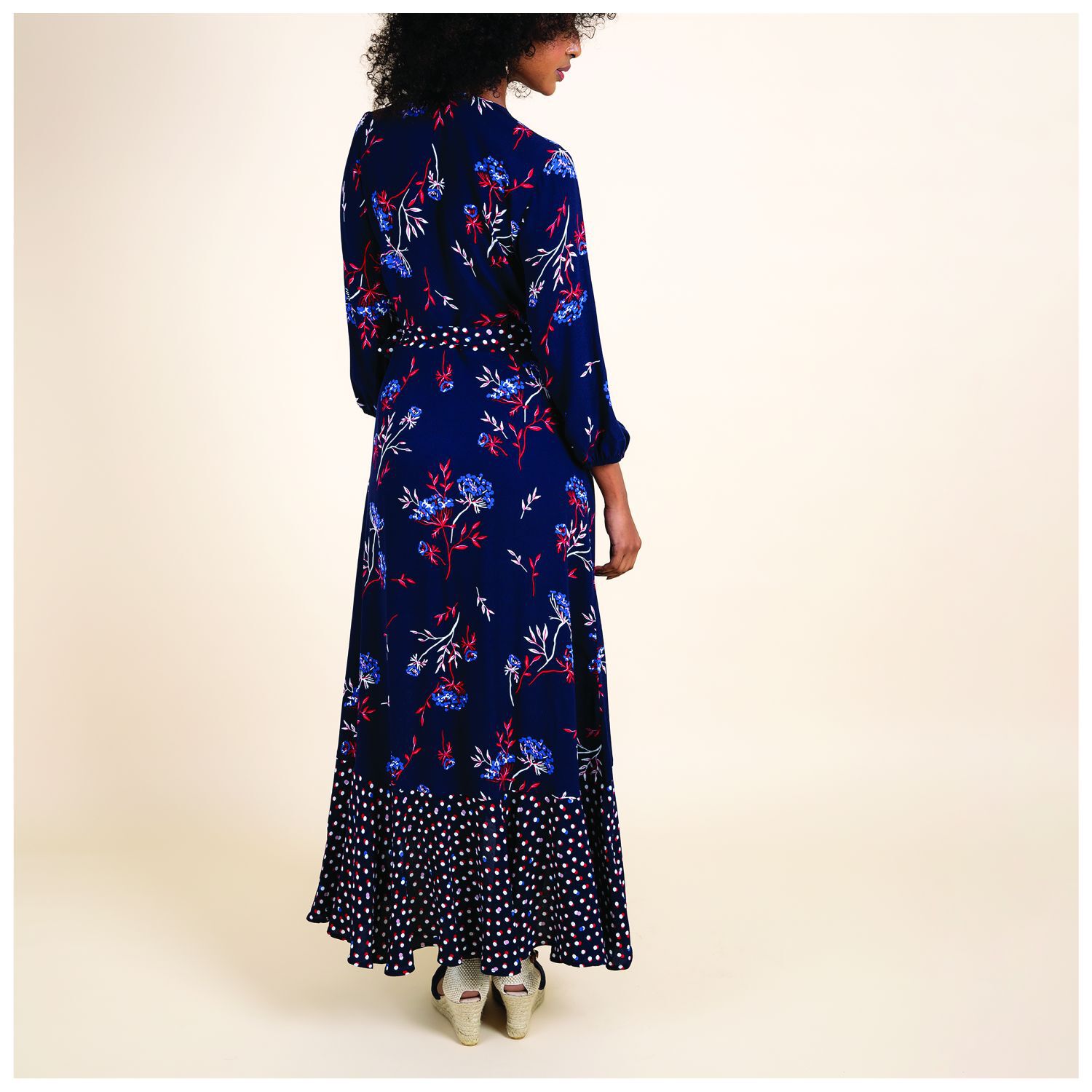 alyssa wrap dress