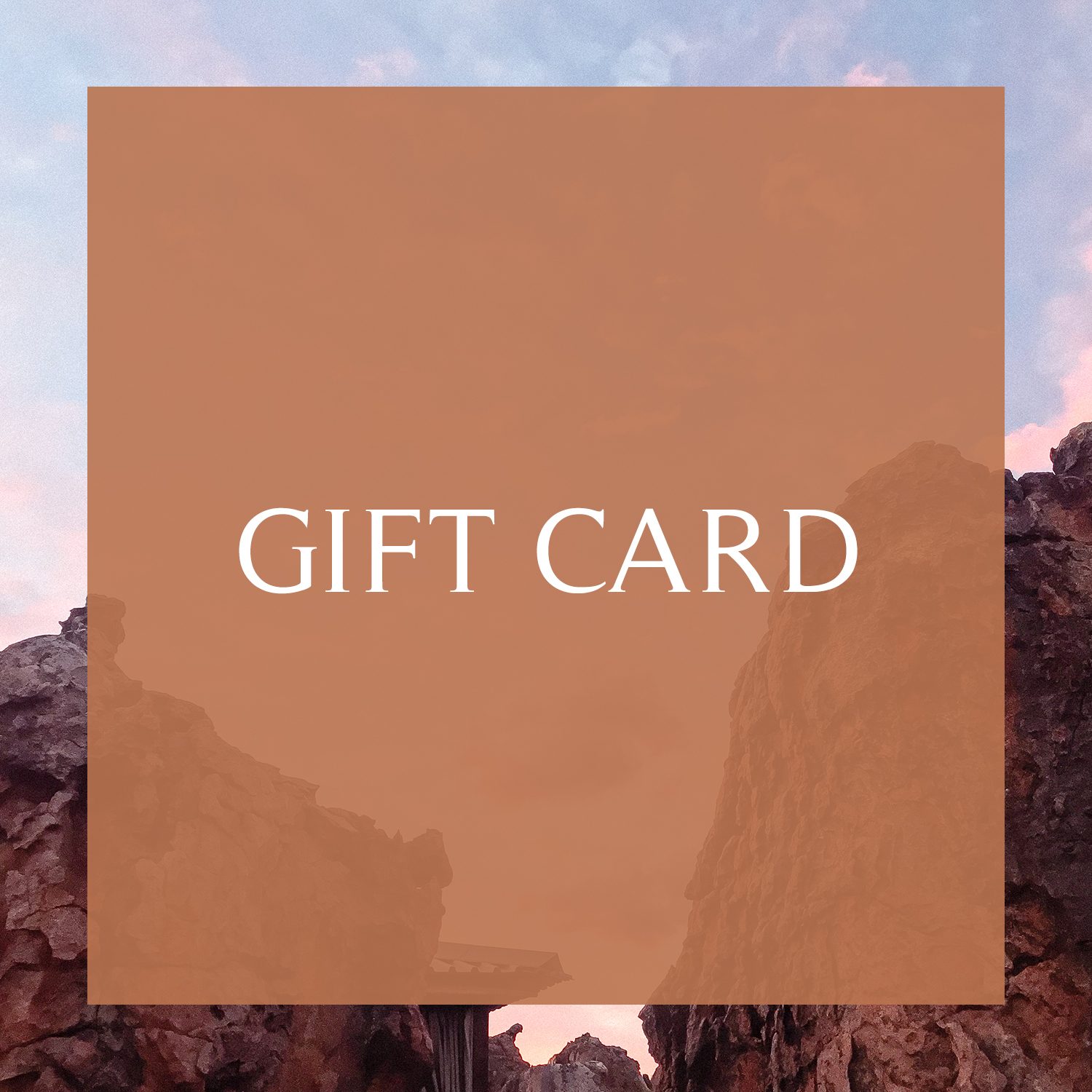 Gift Card Gift Card Poetry Clothing Store
